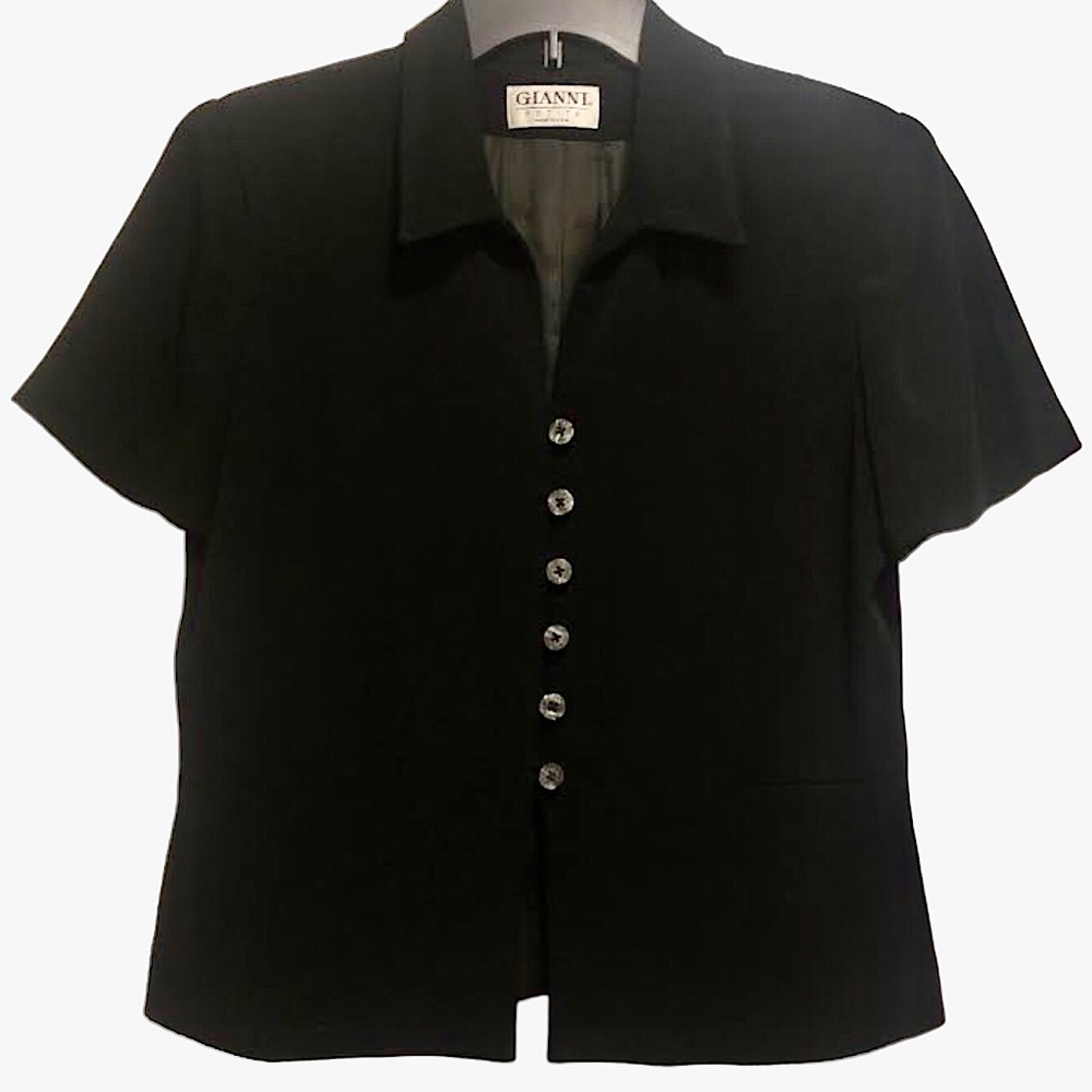 Gianni Petite | Black Vintage Blazer